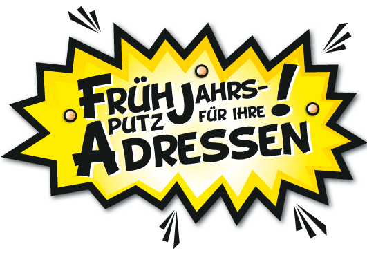 5. Mai – Tag der sauberen Adressen 5. Mai – Tag der sauberen Adressen